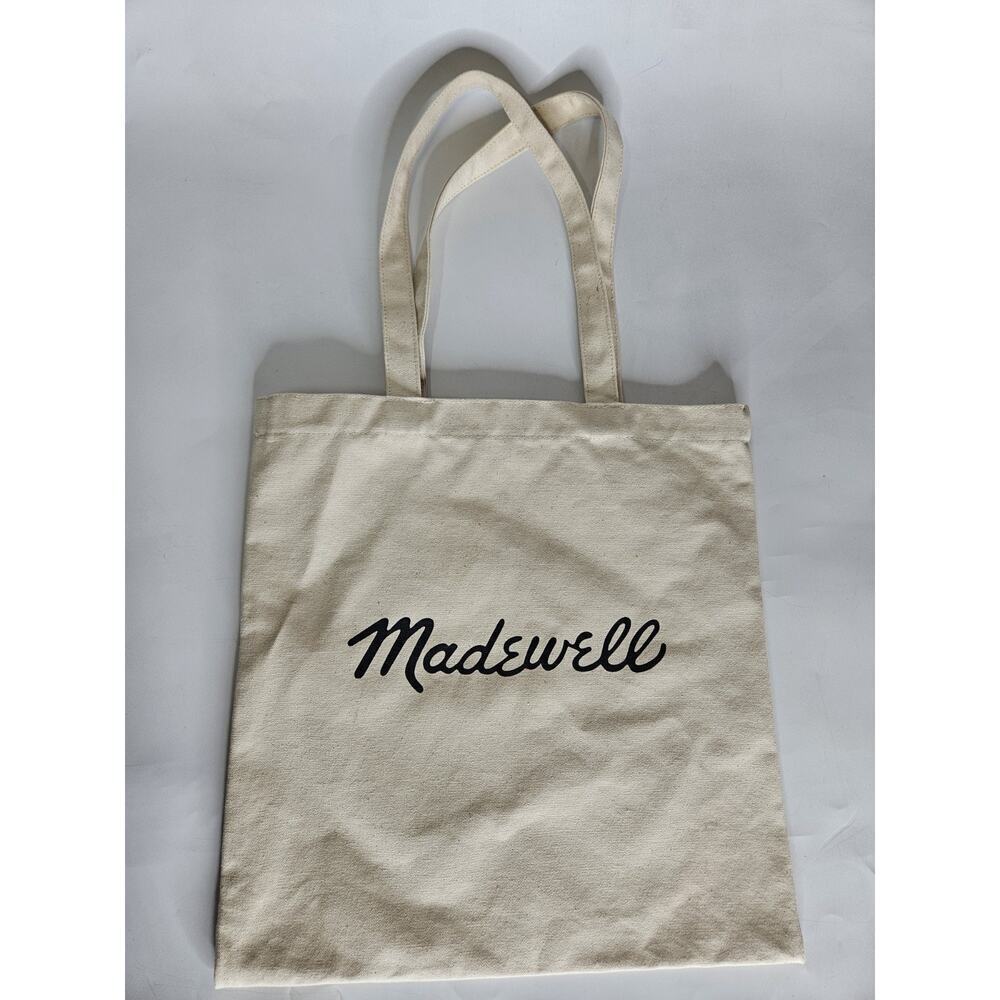 Madewell The Reusable Tote Bag Biwn Fait Canvas Multi